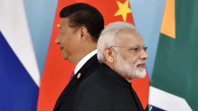 नरेंद्र मोदी और शी जिनपिंग