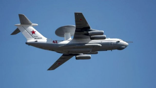 A-50 Жеңиш парады алдында Алабино полигонунда. 2019-жыл