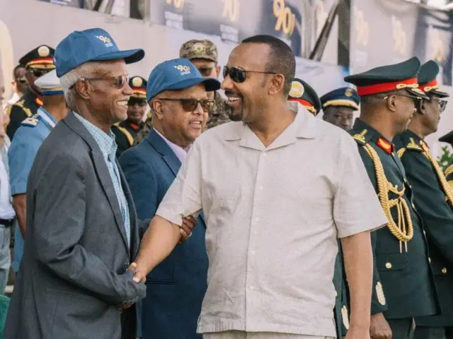 Abiy iyo madaxda ciidanka Cirka