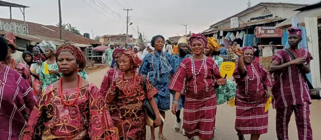 Àwọn tó ń kópa níbi ayẹyẹ ọdún Osun Osogbo