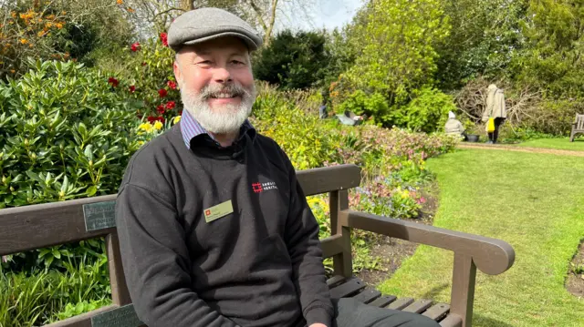 Antony O'Rourke, jardinier en chef de Down House.