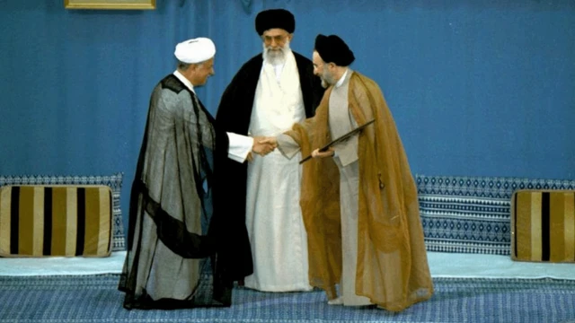 محمد خاتمي، علی خامنه يي او هاشمی رفسنجاني