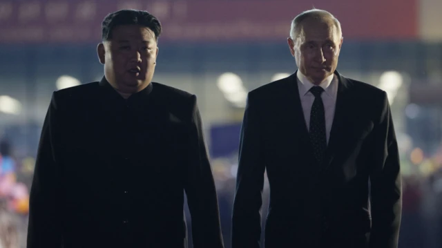 Kim Jong-un, Putin