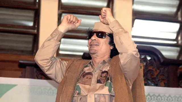 معمر القذافي