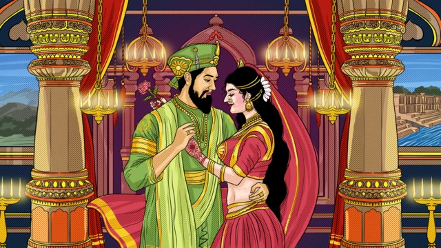 સુલતાન મોહમ્મદ બેગડો અને રાણી રૂપમતિ