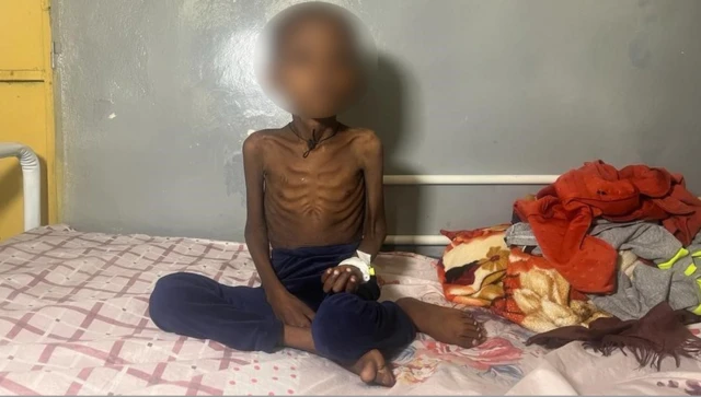 આઠ વર્ષના રાહેલ ઇથોપિયામાં