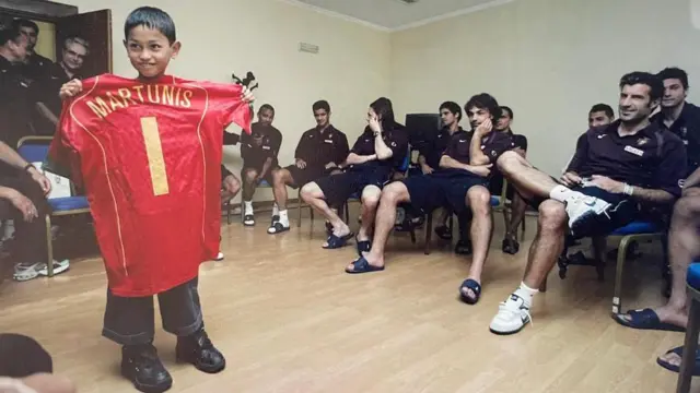 Martunis, Cristiano Ronaldo, tsunami Aceh 2004, 20 tahun tsunami Aceh, Aceh, Martunis Ronaldo, Luis Figo, sepak bola, timnas Portugal