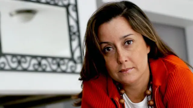 Rocío San Miguel el 18 de enero de 2006 en Caracas, Venezuela. 