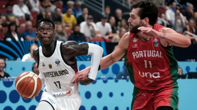 Denis Šruder, reprezentativac Nemačke u akciji