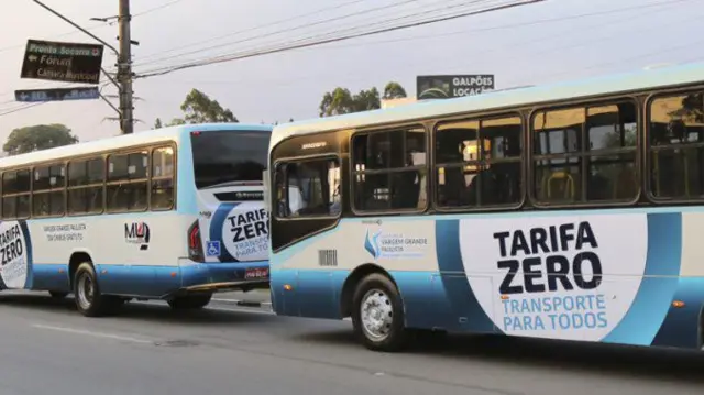 Ônibus com tarifa zeroslot machine cashVargem Grande Paulista