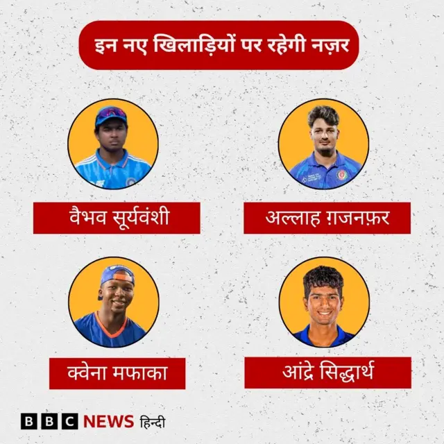 इन नए खिलाड़ियों पर रहेगी नज़र