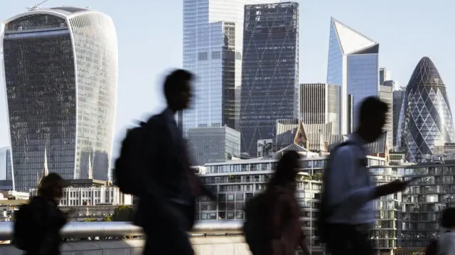 Londra finans merkezi sokakları