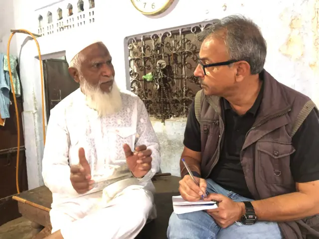 कलीम के साथ बीबीसी संवाददाता सलमान रावी