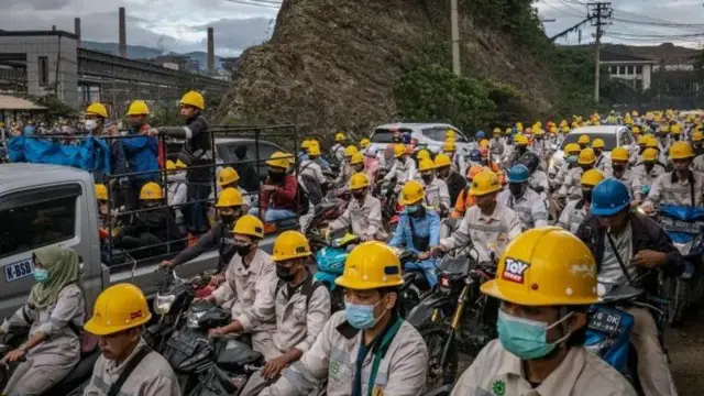 Jumlah tenaga kerja asing di PT IMIP mencapai 26.038 orang, yang didominasi pekerja China, menurut data Dinas Tenaga Kerja dan Transmigrasi Kabupaten Morowali pada Desember 2024.