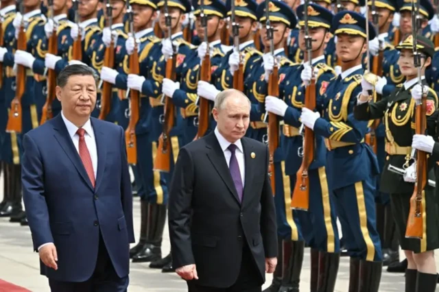 Ông Putin đã có chuyến thăm hai ngày 15-16/5 tới Trung Quốc