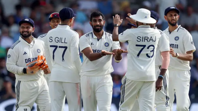 ભારત-ઇંગ્લૅન્ડ ટેસ્ટમૅચ: ઇંગ્લૅન્ડ 465 રન પર ઑલઆઉટ, ભારતને 6 રનની લીડ, બુમરાહની પાંચ વિકેટ – ન્યૂઝ અપડેટ