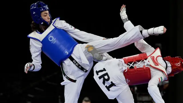 ناهید کیانی با شکست مقابل کیمیا علیزاده از المپیک توکیو حذف شد