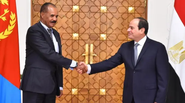 Isaayaas Afwerq iyo Cabdifataax al-Sisi