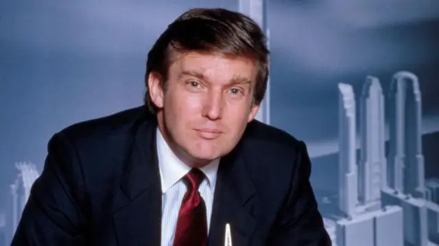 Trump en una imagen de los años 80.