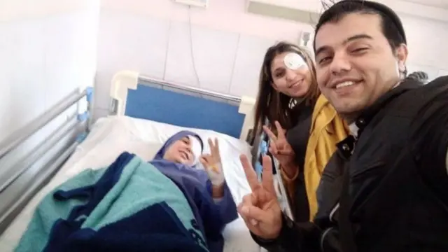 ఇరాన్‌ ఆందోళనల్లో గాయాలు పాలైన యువత