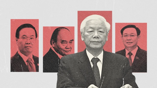 Ảnh minh họa: các ông Nguyễn Phú Trọng, Võ Văn Thưởng, Nguyễn Xuân Phúc, Vương Đình Huệ 