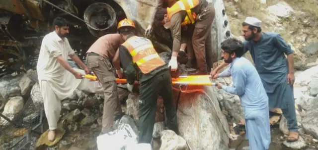 چینی، بس، پاکستان، حملہ، بشام