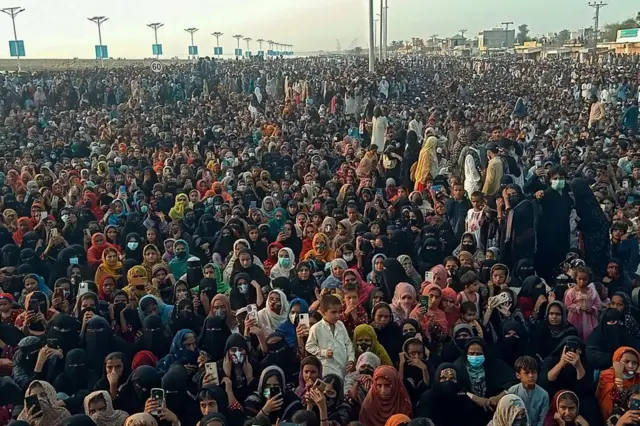 د بلوڅانو همغږۍ کمېټې په ګوادر کې د جولای په وروستیو کې پرلت پیل کړی و.
