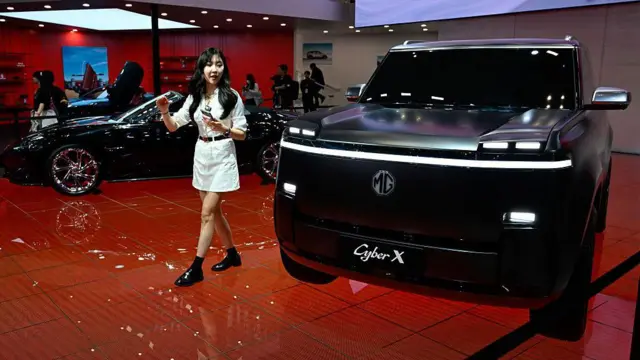 ام جی سایبر ایکس در ماه آوریل در نمایشگاه خودروی شانگهای رونمایی شد