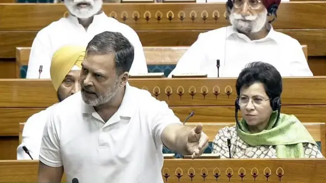 లోక్‌సభ, రాహుల్ గాంధీ, ప్రియాంక గాంధీ, అమిత్ షా, స్పీకర్ ఓం బిర్లా