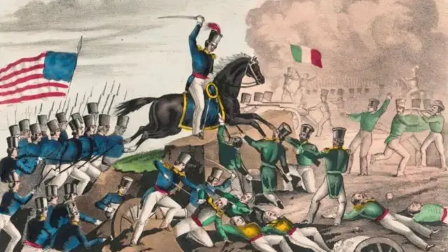 Ushindi katika vita vya 1848 dhidi ya Mexico uliwawezesha Marekani kupanuka kwa gharama ya jirani yake wa kusini.