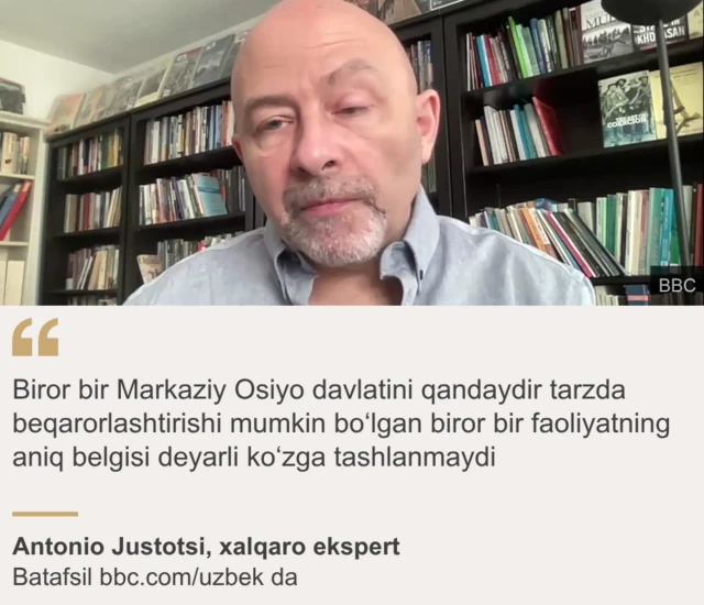 Antonio Justotsidan iqtibos
