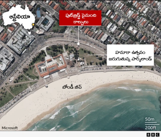 సిడ్నీ బోండై బీచ్‌లో కాల్పులు