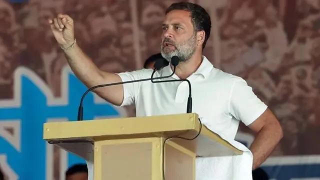 রাহুল গান্ধী নির্বাচনী বন্ড ইস্যুতে বিজেপির বিরুদ্ধে তোপ দেগেছে।