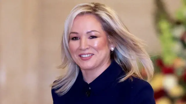 La ministra principal de Irlanda del Norte, Michelle O’Neill