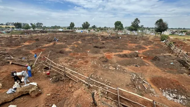 Mashimo yaliyochimbwa kutafuta dhahabu