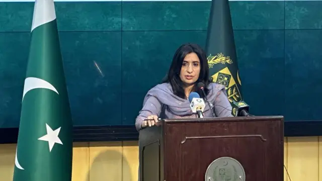 పాకిస్తాన్ విదేశాంగ ప్రతినిధి ముంతాజ్ జహ్రా బలోచ్