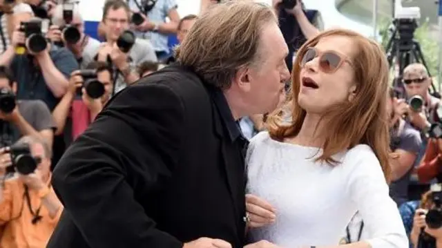 Depardje sa Izabel Iper na Kanskom festivalu 