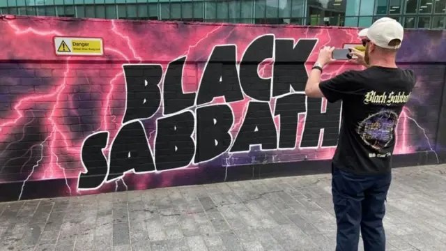 Murais do Black Sabbath em Birmingham 