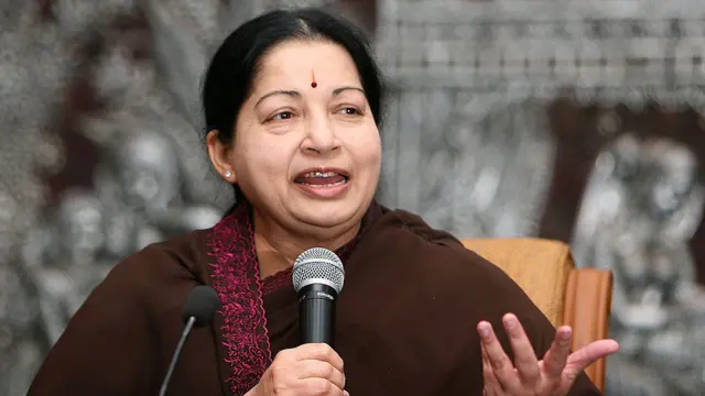 তামিলনাডুর প্রয়াত মুখ্যমন্ত্রী জে জয়ললিতা
