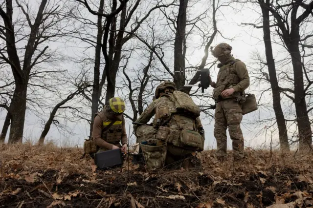 Украинские военные