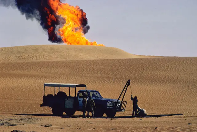 আবুধাবির একটি তেলক্ষেত্র