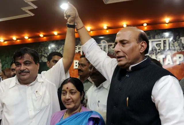 साल 2009 में जब गडकरी बने थे बीजेपी अध्यक्ष. 