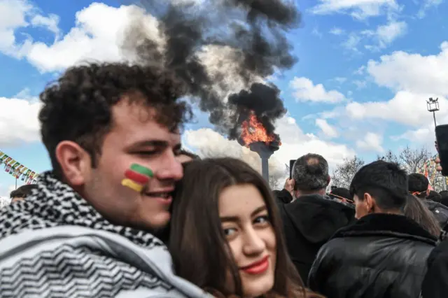 DEM Parti'nin 21 Mart'ta Diyarbakır'da yaptığı Nevruz Şenliği