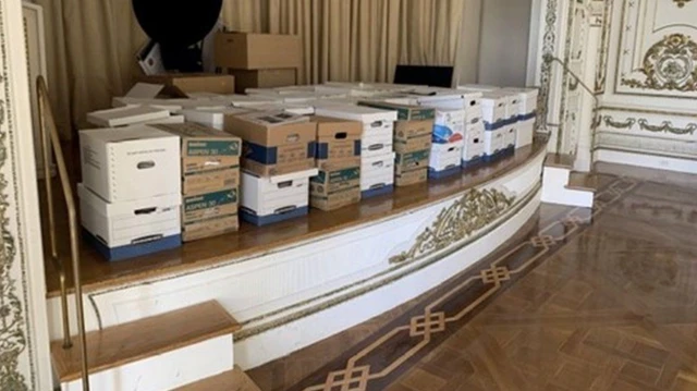 امریکی صدر ڈونلڈ ٹرمپ کی فلوریڈا کی جائیداد مار لاگو کے بال روم میں فائلیں مبینہ طور پر محفوظ کر لی گئیں۔