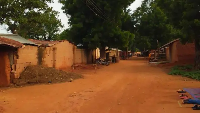 Naman Goma village wey di incident happun