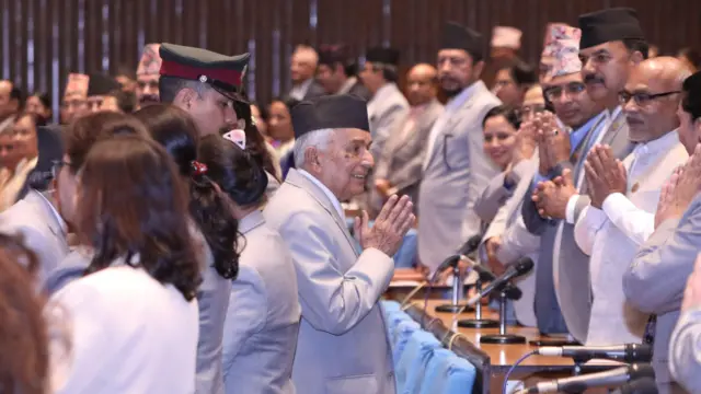 प्रतिनिधिसभामा राष्ट्रपति रामचन्द्र पौडेल