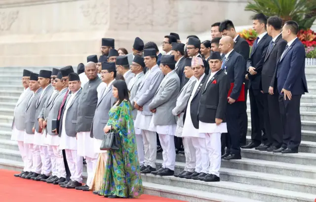 राजधानी बेइजिङमा नेपाली प्रतिनिधिमण्डल 