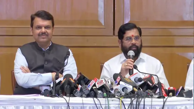 देवेंद्र फडणवीस एकनाथ शिंदे