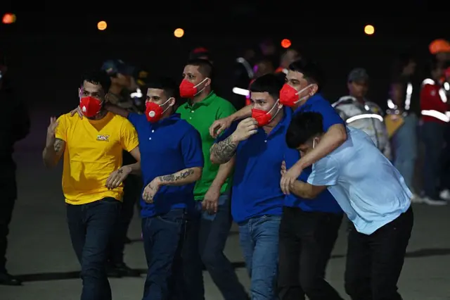 Venezuelanos libertados