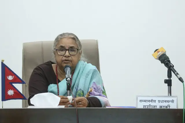 प्रधानमन्त्री सुशीला कार्की